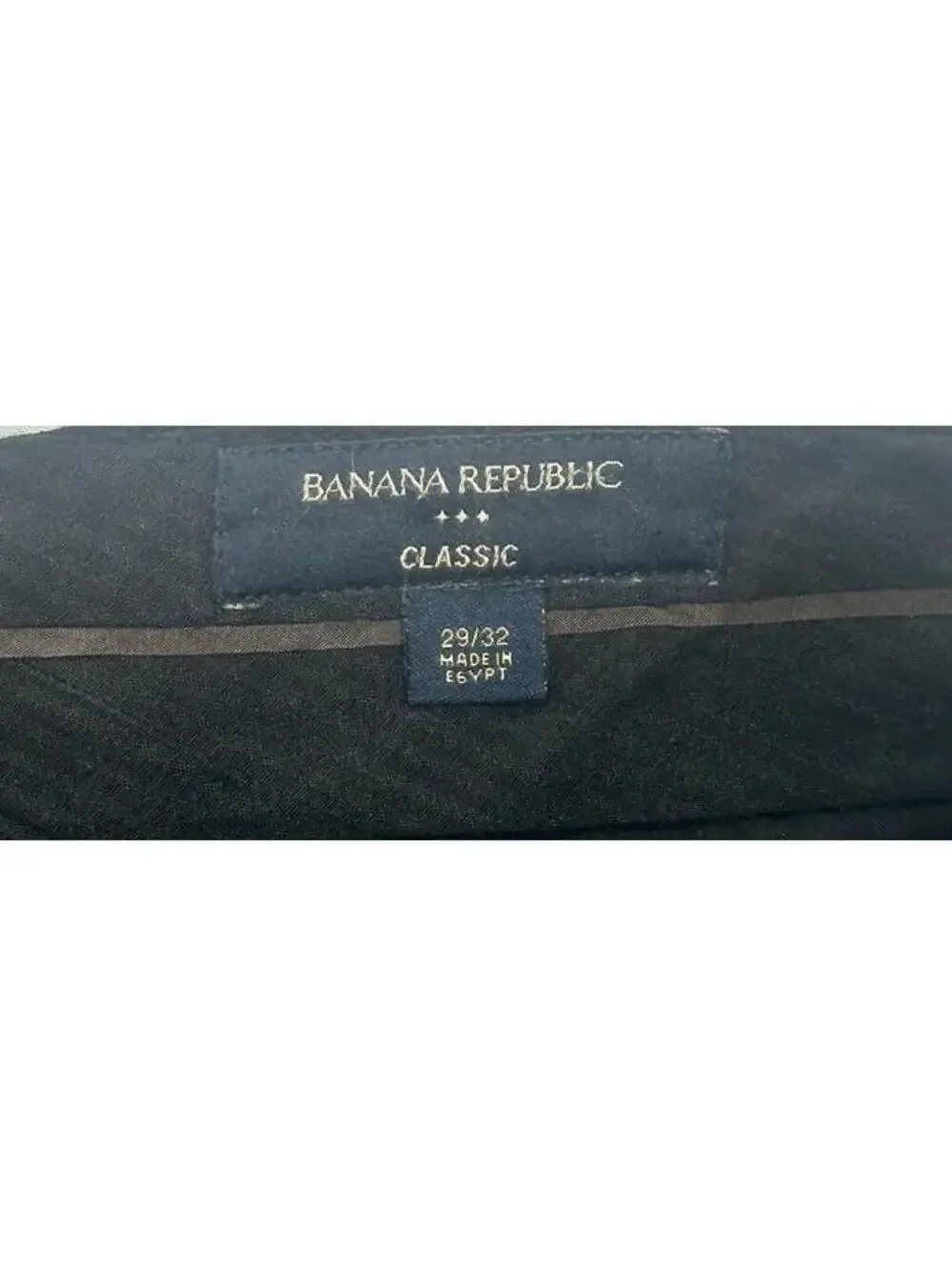 Banana Republic Classic Pinstripe Dress Pants Blue Men 29/32